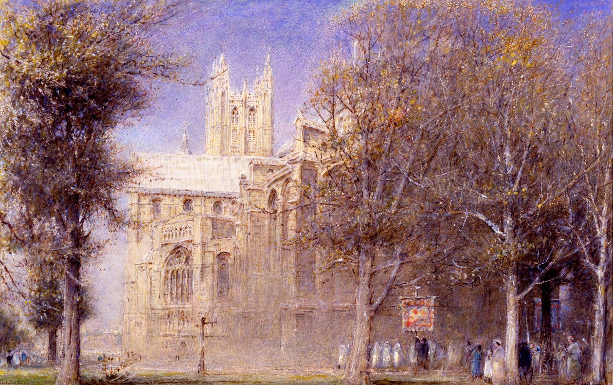 Canterbury, 1942 od Albert Goodwin