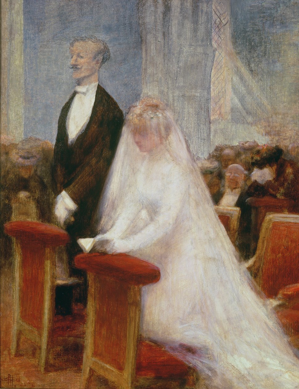 Svatba (panel) od Albert Guillaume