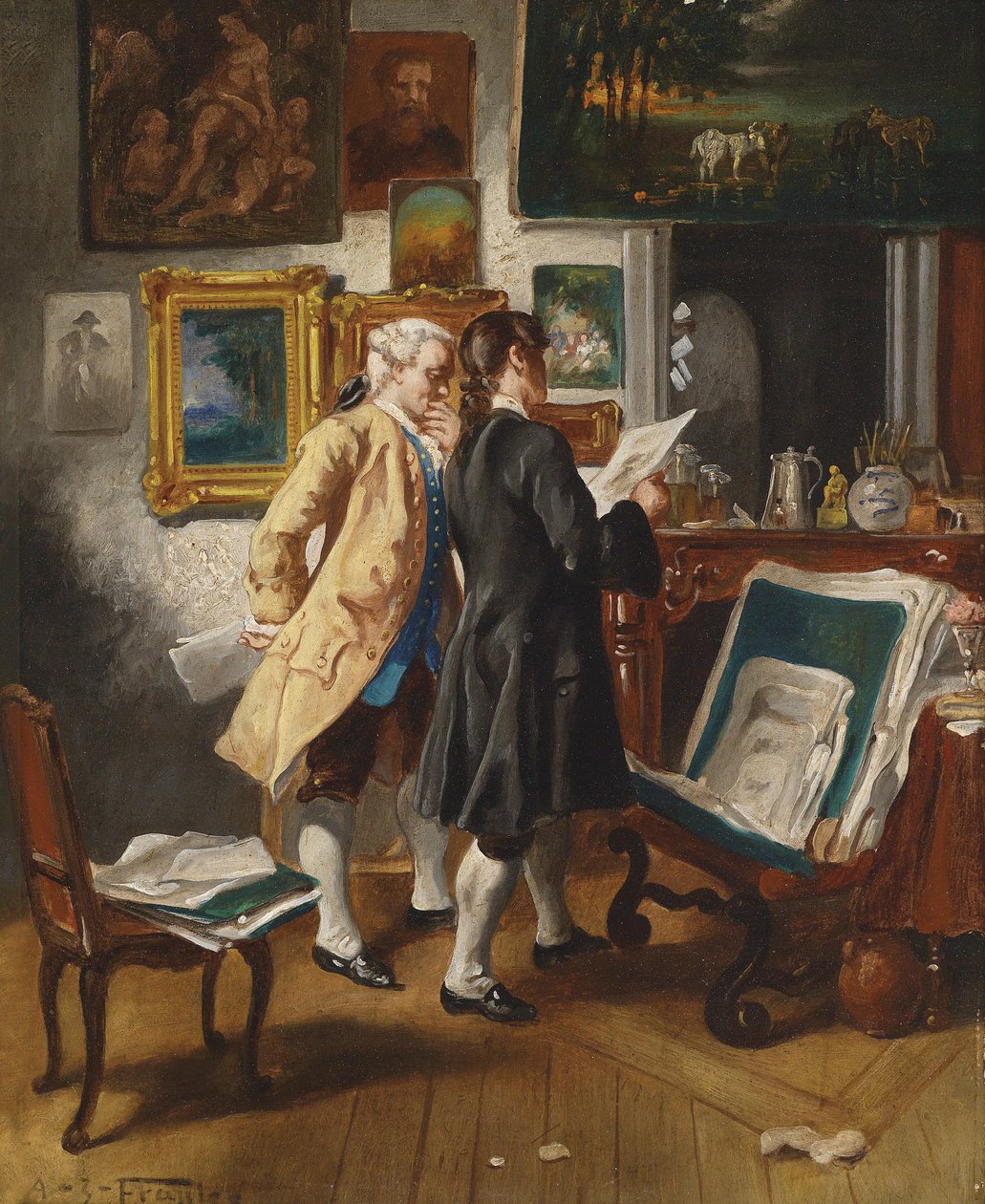 U starožitníka od Albert Josef Franke