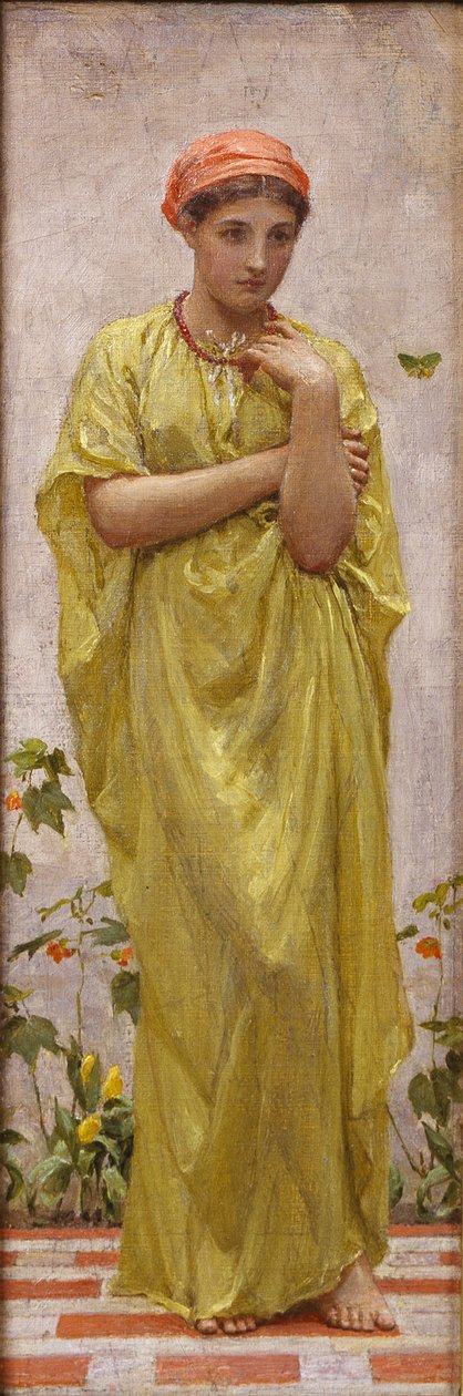 Zelený motýl od Albert Joseph Moore