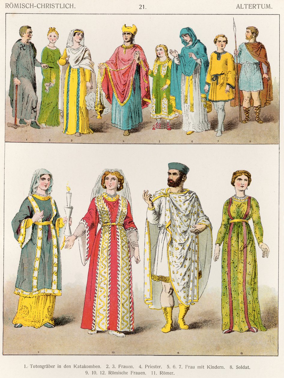 Christian Roman Dress, z 