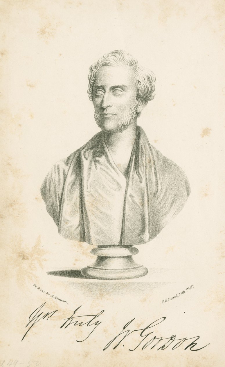 William Gordon, 1849 od Albert Newsam