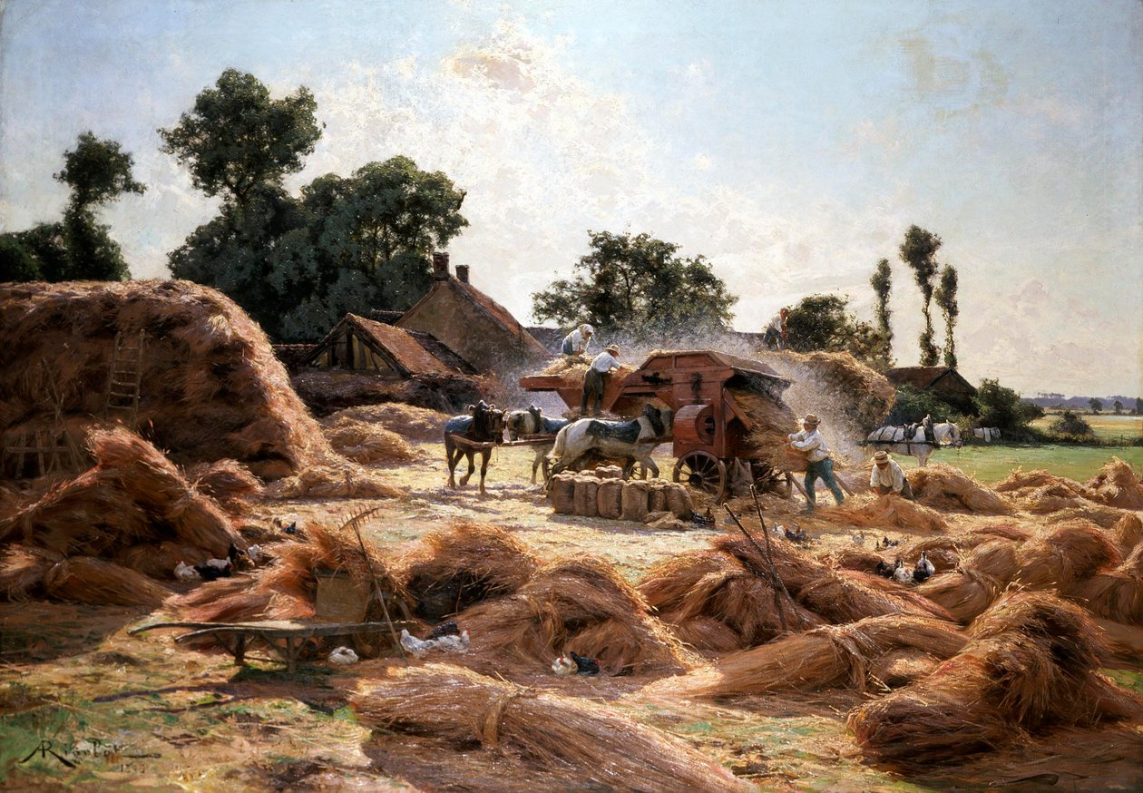 Mlácení Machinen od Albert Rigolot