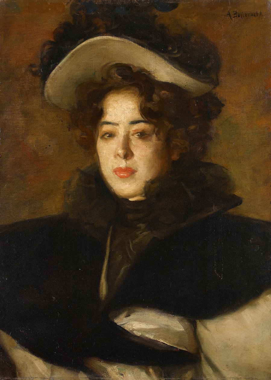 Portrét OP Nana od Albert de Belleroche