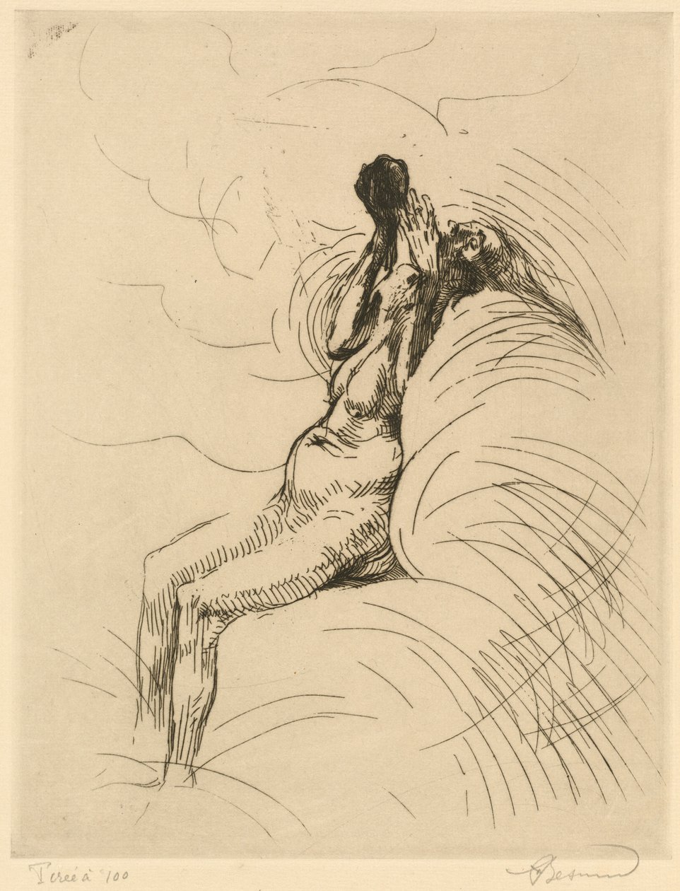 Apoteóza (Apoteóza) od Albert Besnard