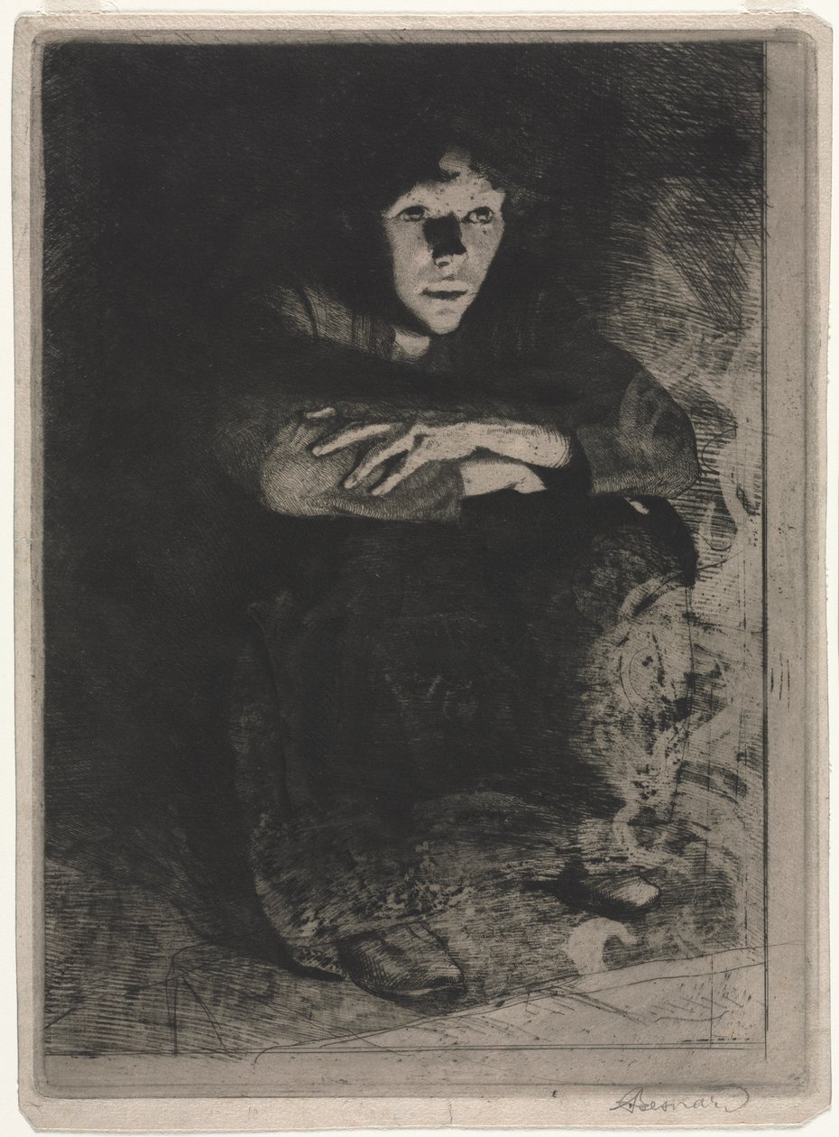 V Popelu od Albert Besnard