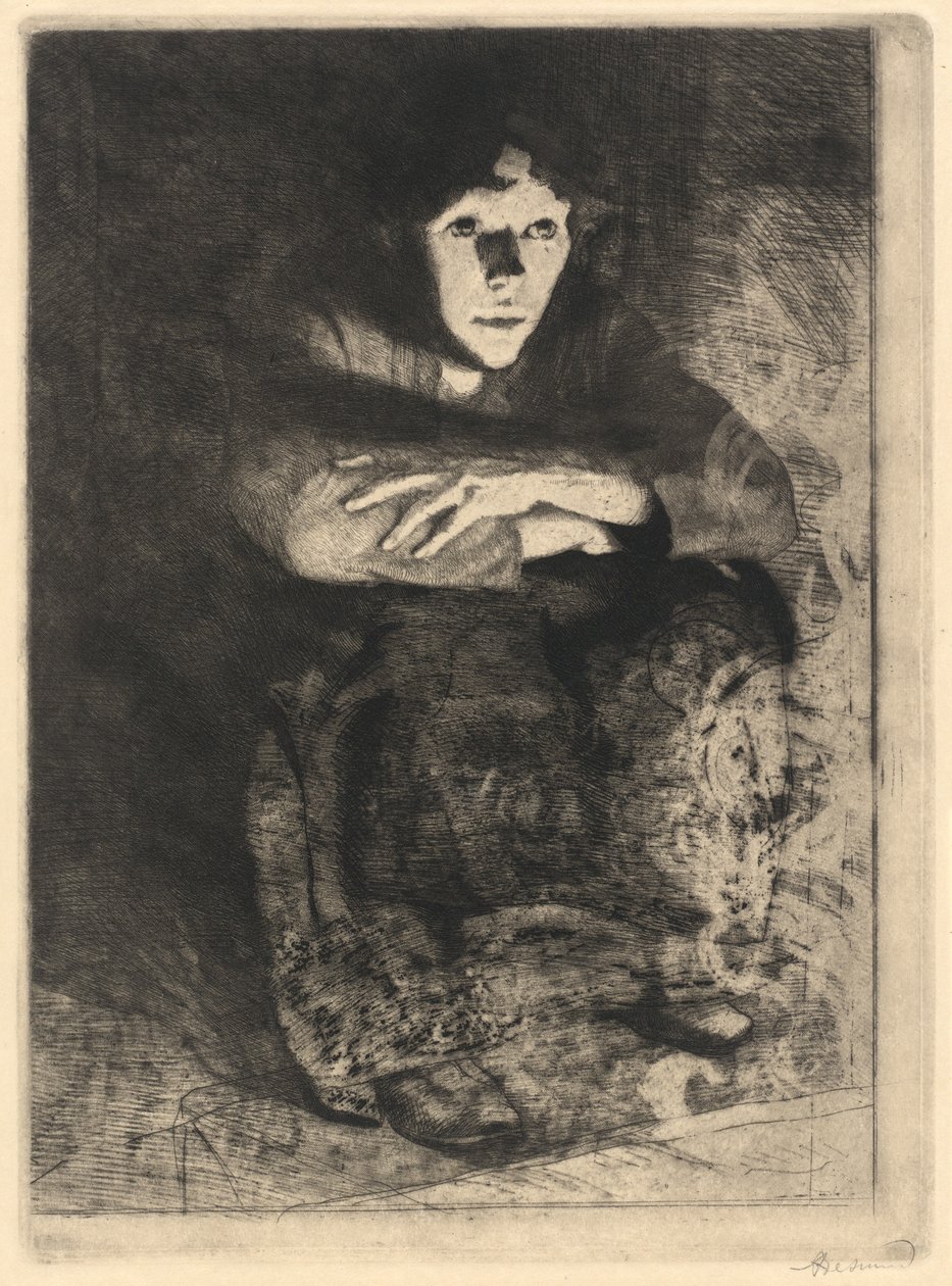 V žháři od Albert Besnard