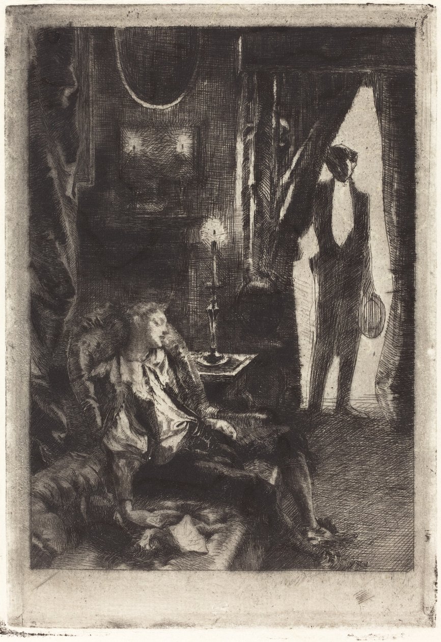 Iza spí od Albert Besnard