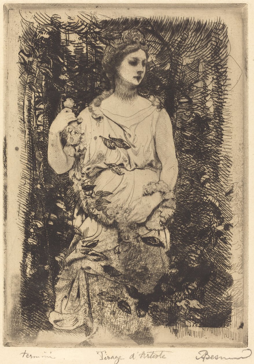 Flora of the Gros od Albert Besnard