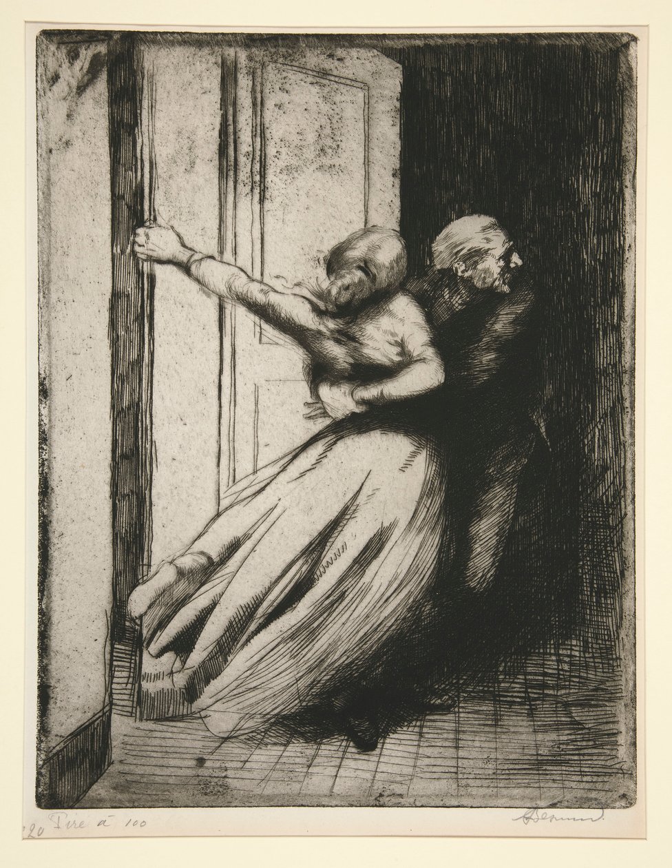 znásilnění (znásilnění) od Albert Besnard