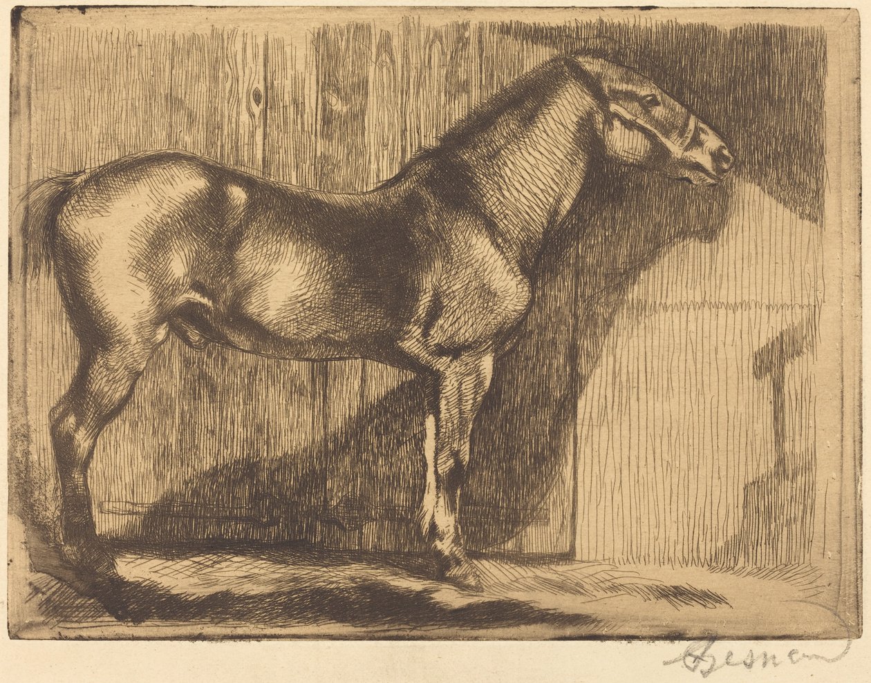 Pony (Le poney) od Albert Besnard