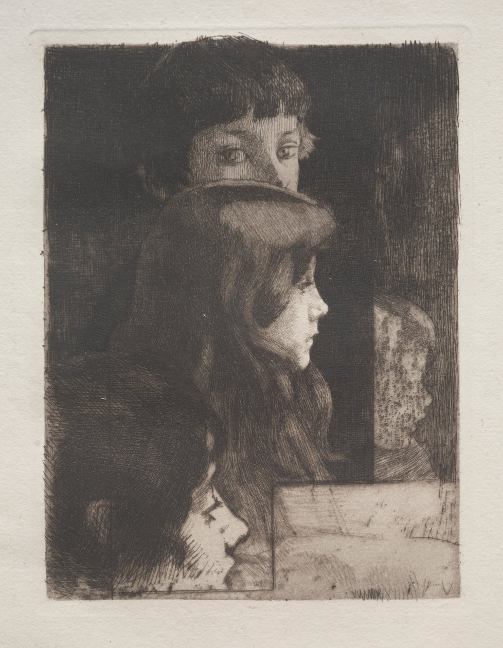 Studie o hlavách, 1899. od Paul Albert Besnard