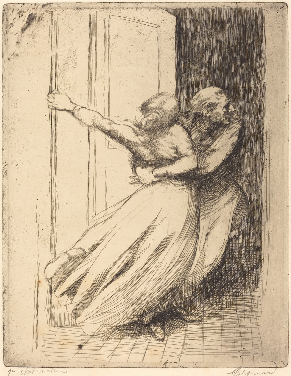 Znásilnění (Le Viol) od Albert Besnard