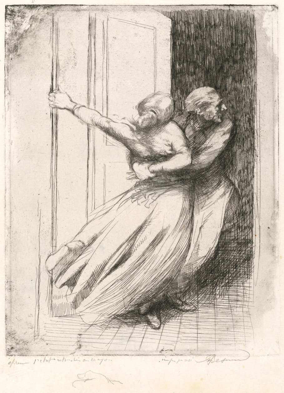 Znásilnění (Le Viol) od Albert Besnard