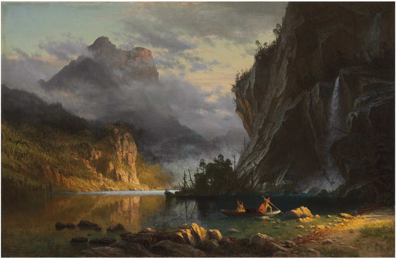 (olej na plátně) od Albert Bierstadt