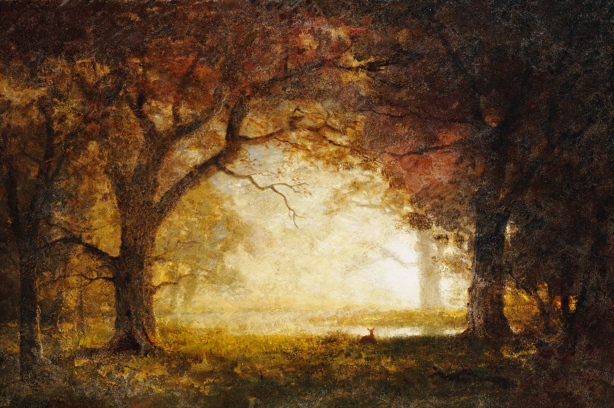 Lesní východ slunce od Albert Bierstadt
