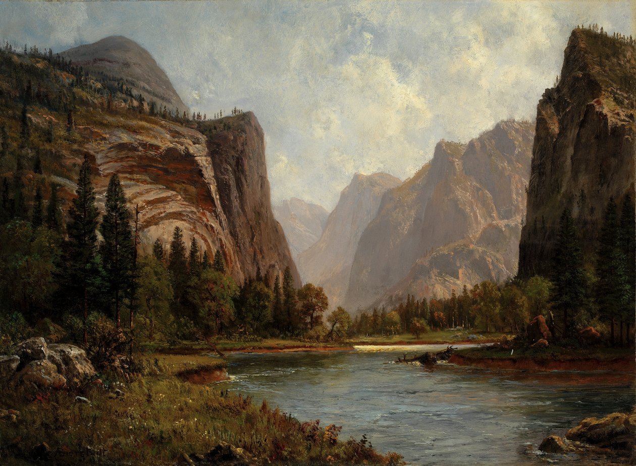 Brány Yosemitů od Albert Bierstadt