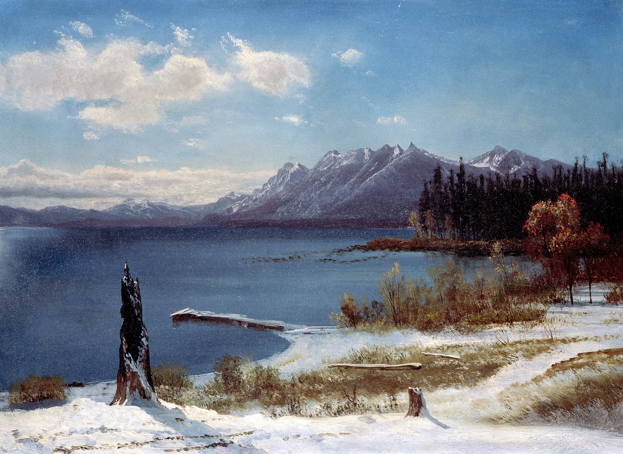 Jezero Tahoe od Albert Bierstadt