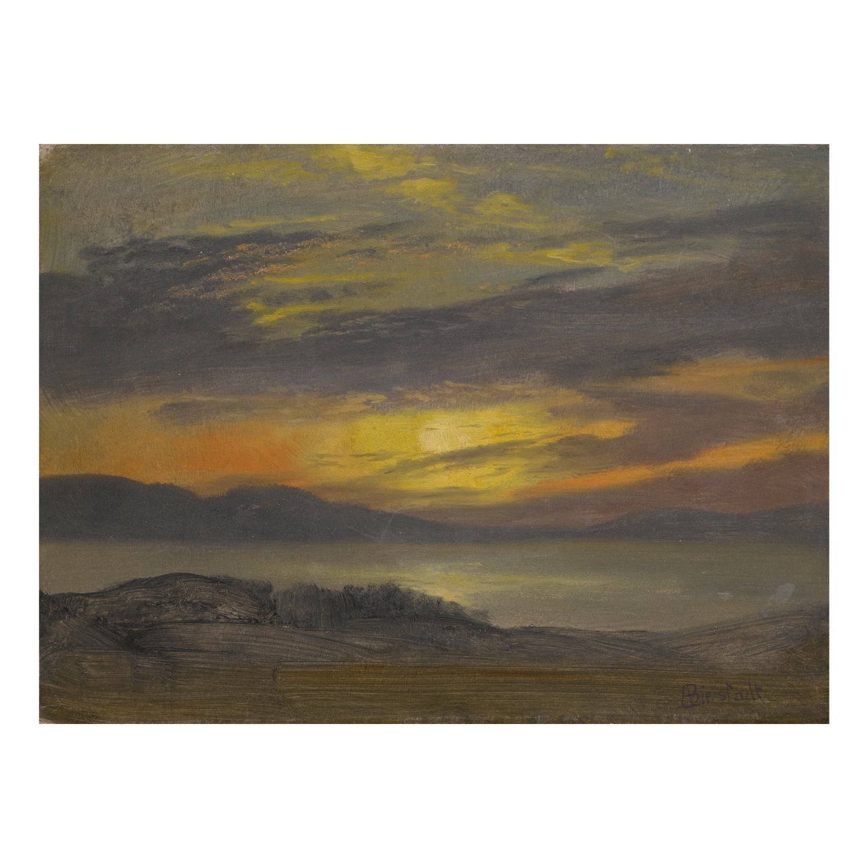 SUNSET od Albert Bierstadt