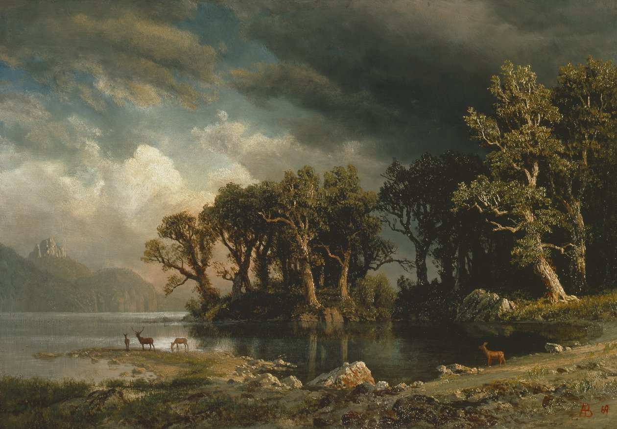 Přicházející bouře od Albert Bierstadt