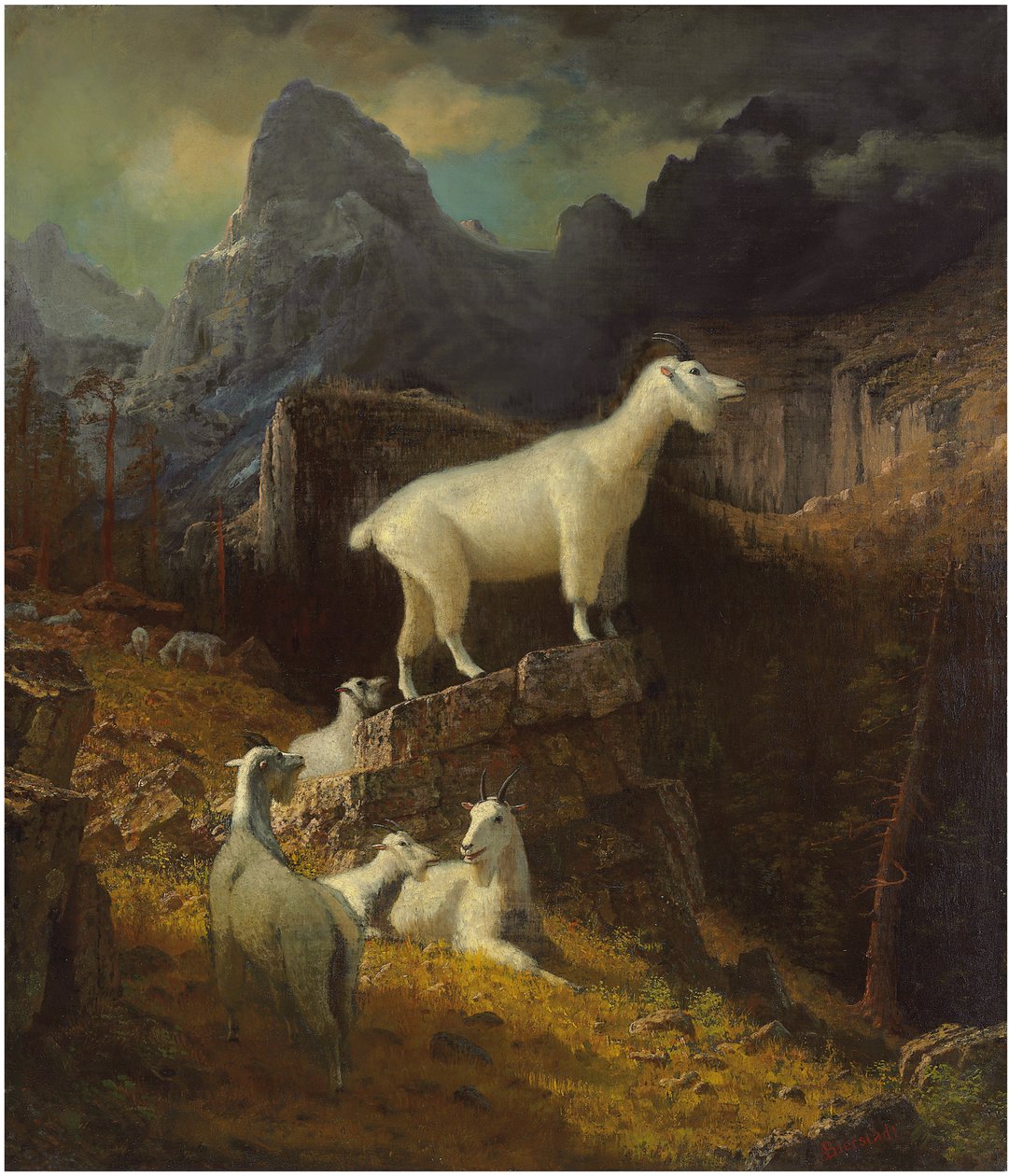 Neznámý obrázek od Albert Bierstadt