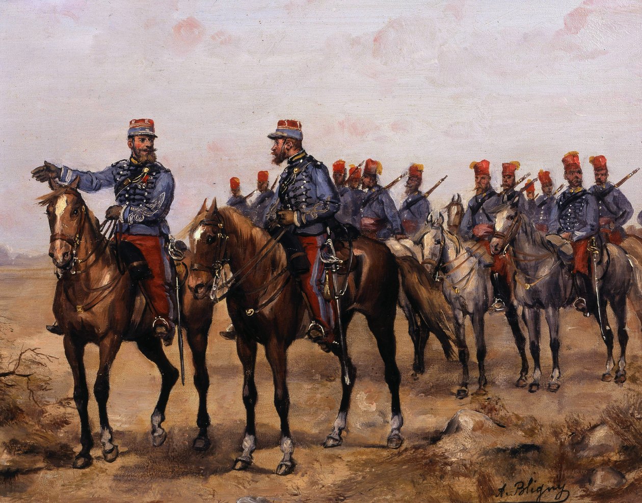 Lovci Afriky od Albert Bligny