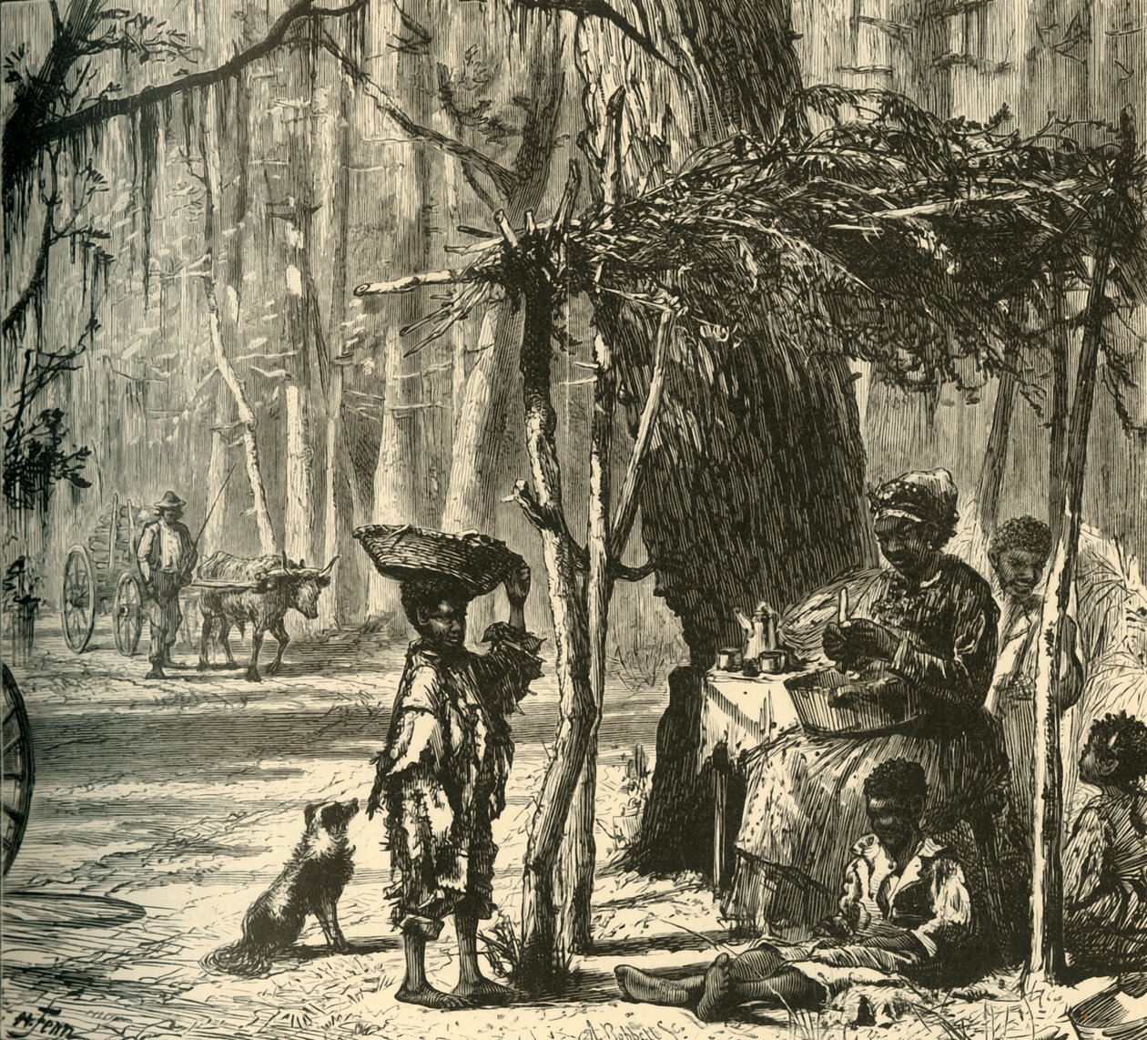 „Scéna u silnice poblíž Charlestonu“, 1872. od Albert Bobbett