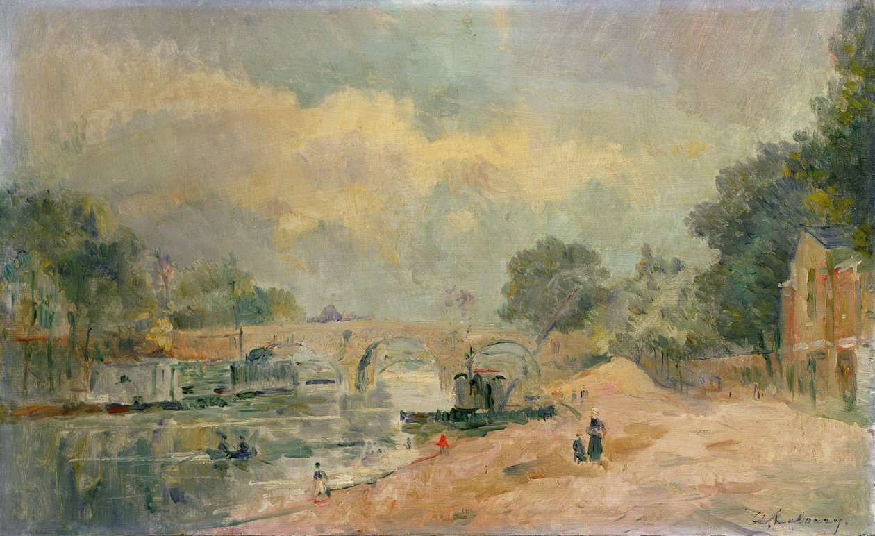 Pont Marie od Albert Charles Lebourg