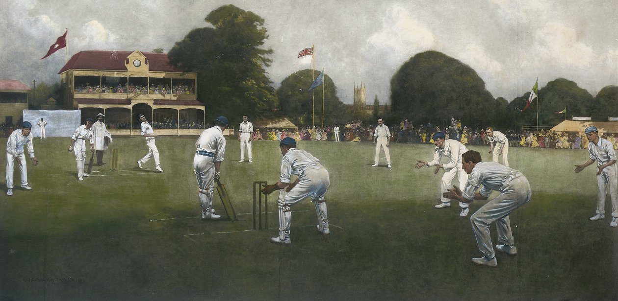 The Kent Eleven Champions, 1906 od Albert Chevallier Tayler