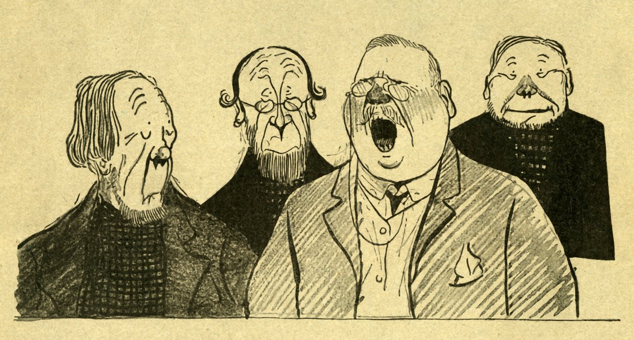 Jeho oblíbená hymna, začátek 20. století. od Albert Engstrom