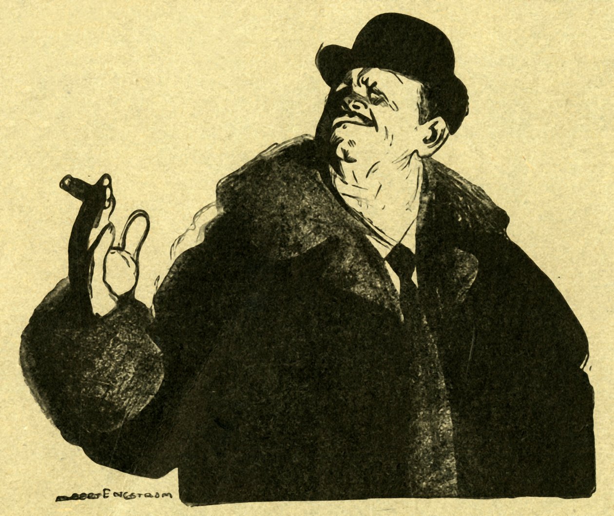 Dodavatel, počátek 20. století. od Albert Engstrom