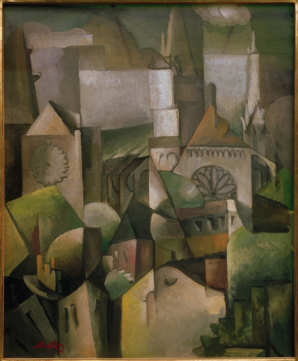 Katedrála v Chartres od Albert Gleizes