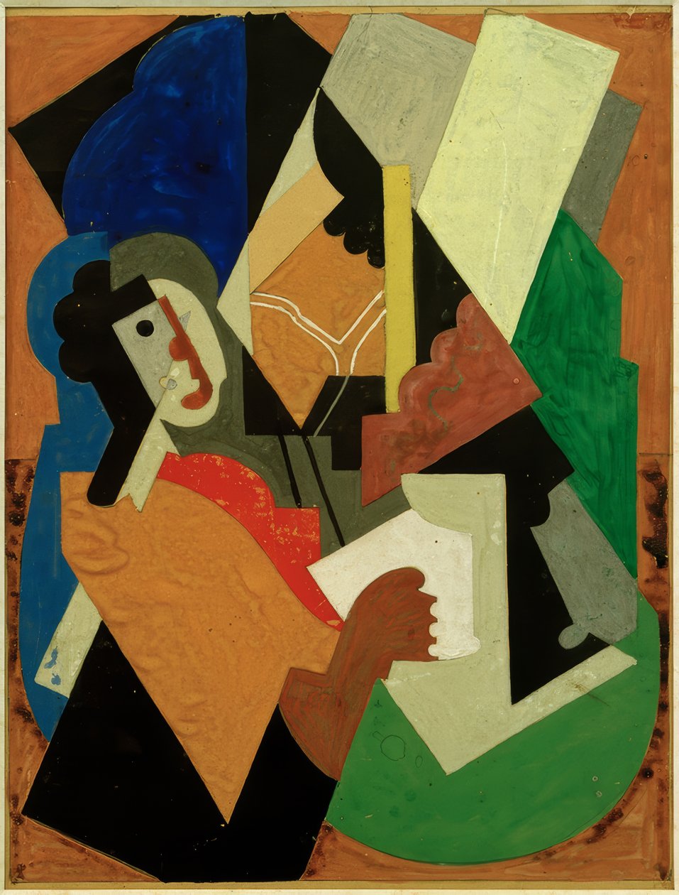 Žena u stolu od Albert Gleizes