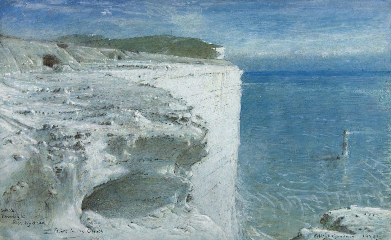 Goblin Moonlight, Beachy Head od Albert Goodwin