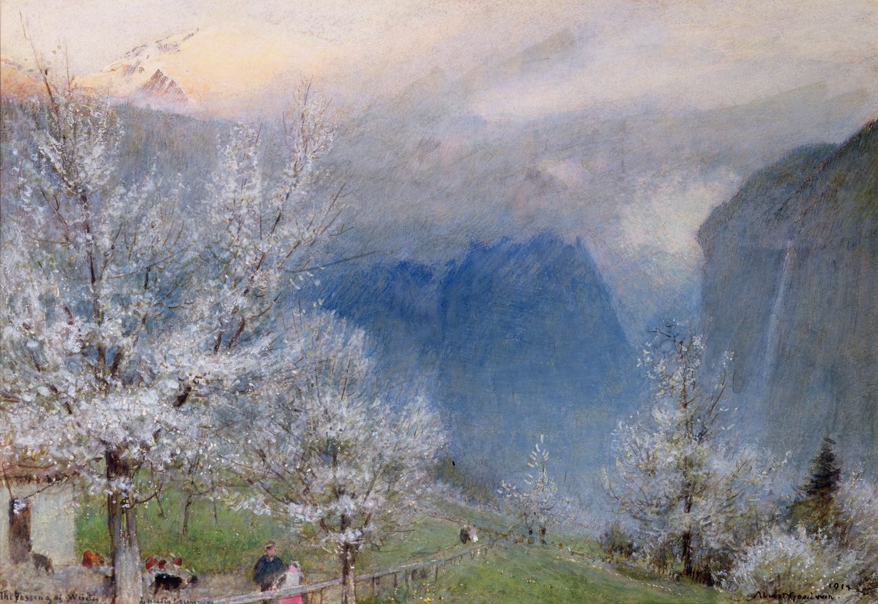 Lauterbrunnen od Albert Goodwin