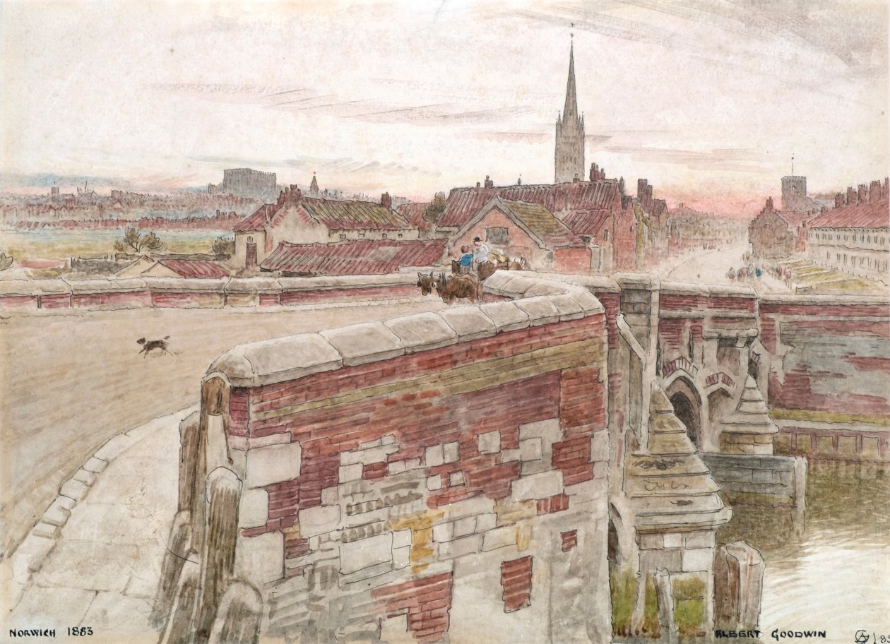 Norwich od Albert Goodwin
