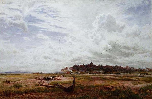 Rye, Sussex od Albert Goodwin