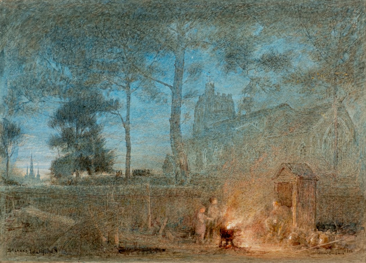 St Chads, Lichfield od Albert Goodwin