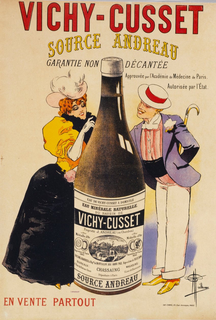 Vichy-Cusset - Source Andreau, c. 1895. od Albert Guillaume