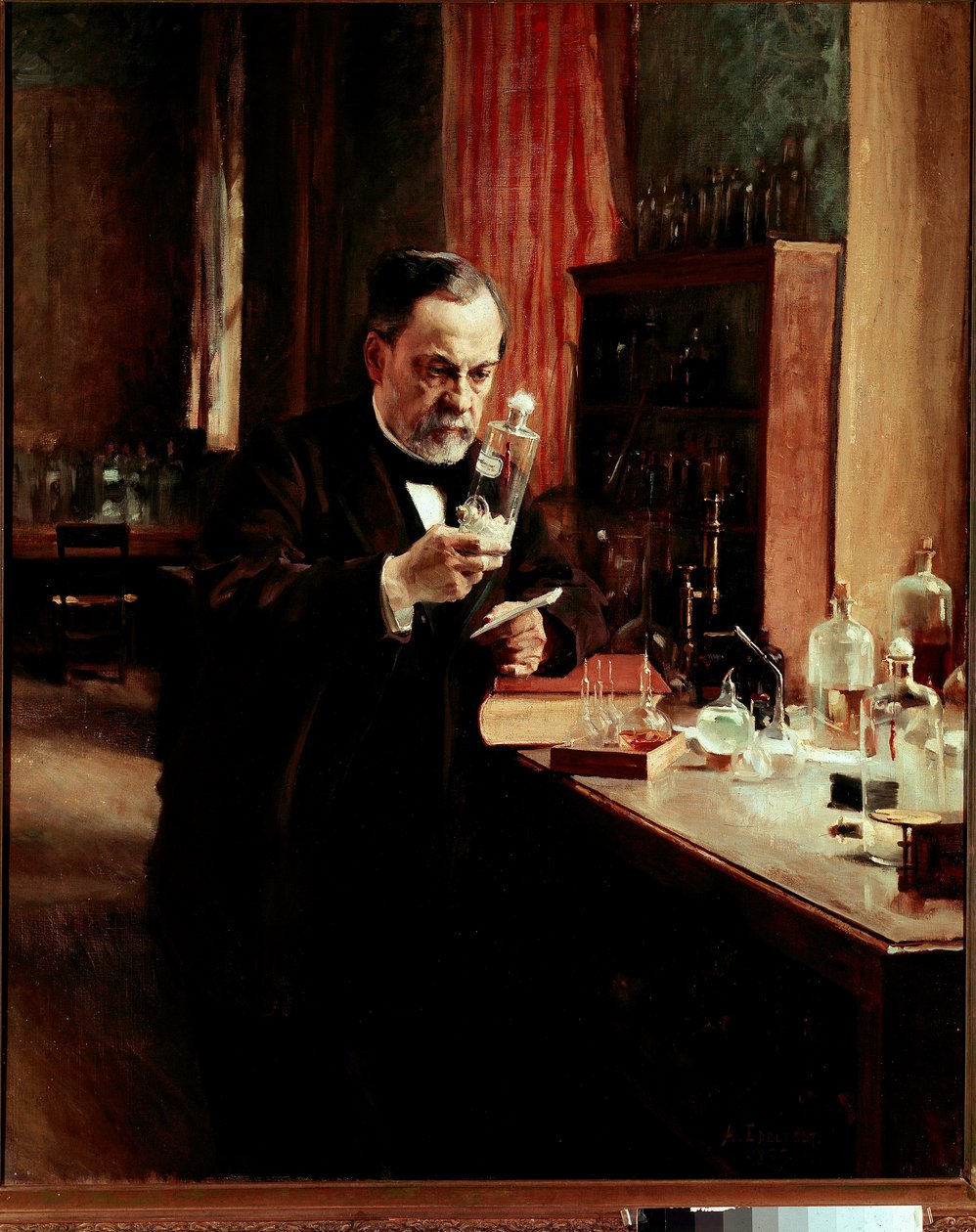 Portrét Louise Pasteura od Albert Gustaf Aristides Edelfelt