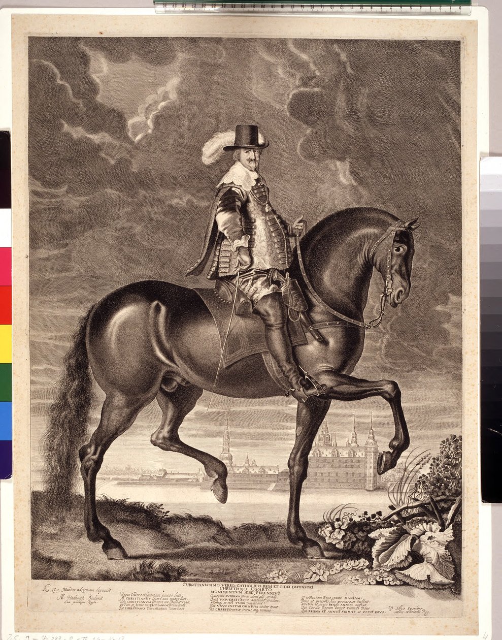 Christian IV na koni od Albert Haelwegh