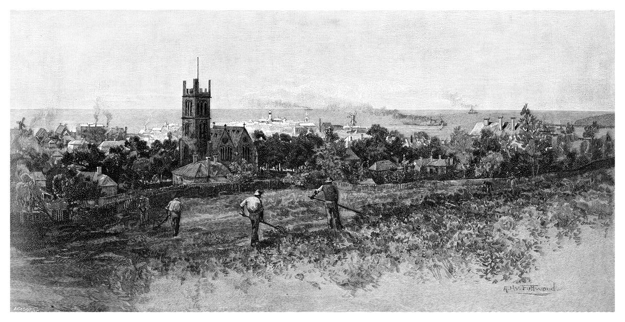 Warrnambool, 1886. od Albert Henry Fullwood