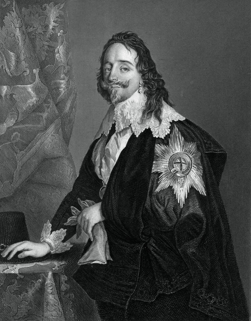 Karel I. Anglický, 19. století. od Albert Henry Payne