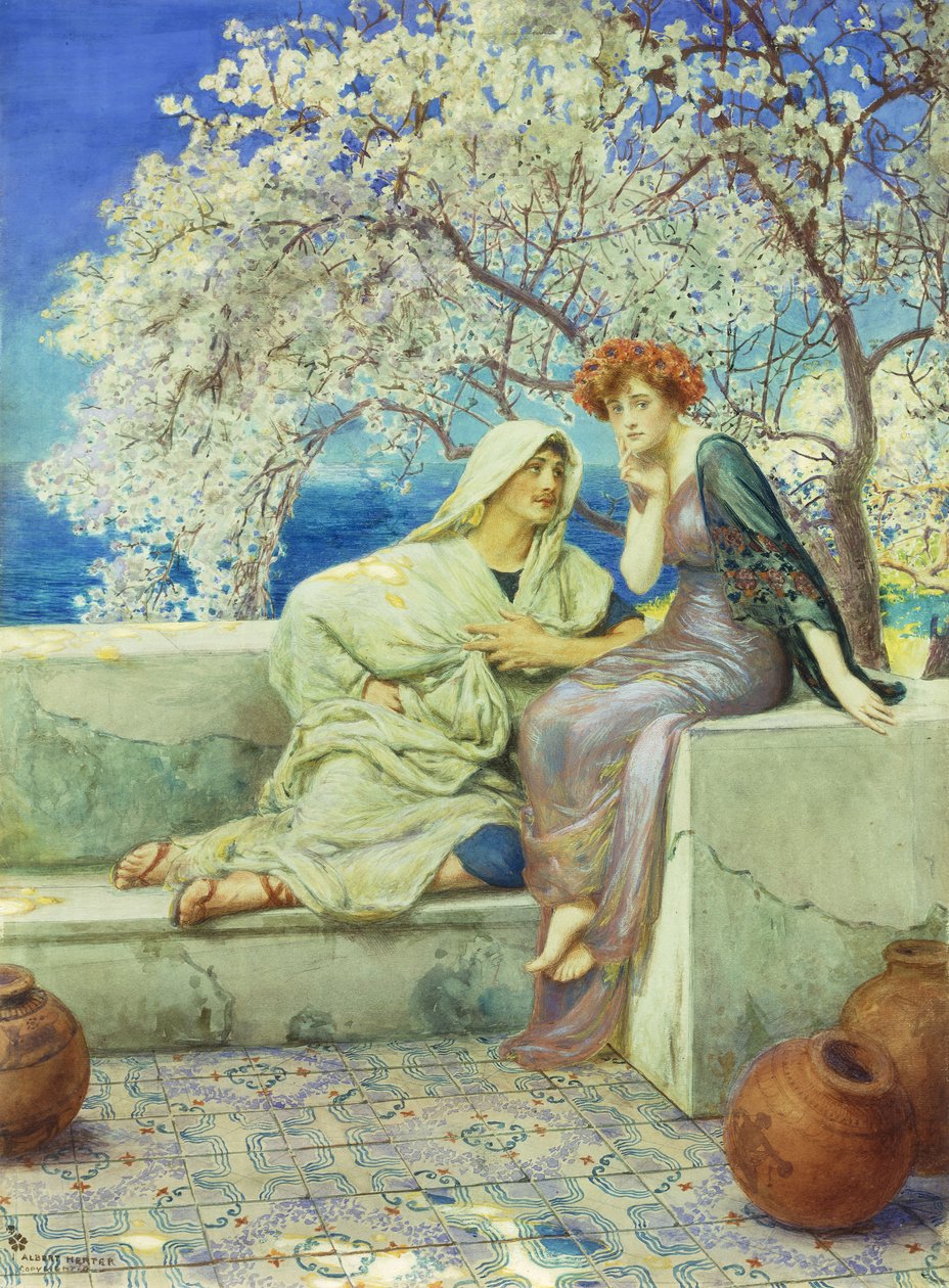 Námluvy od Albert Herter