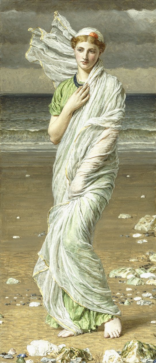 Mořské mušle, 1875 od Albert Joseph Moore