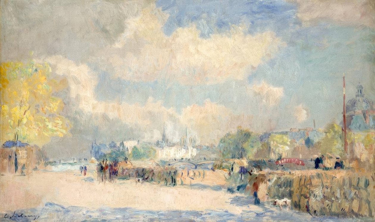 Quai du Louvre od Albert Lebourg