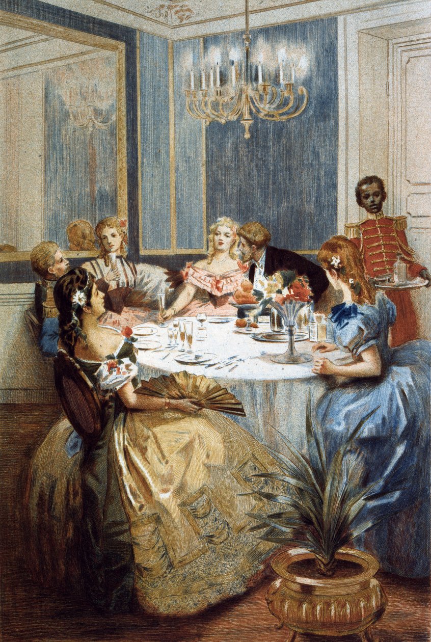 Pařížské dámy Druhého císařství od Albert Lynch