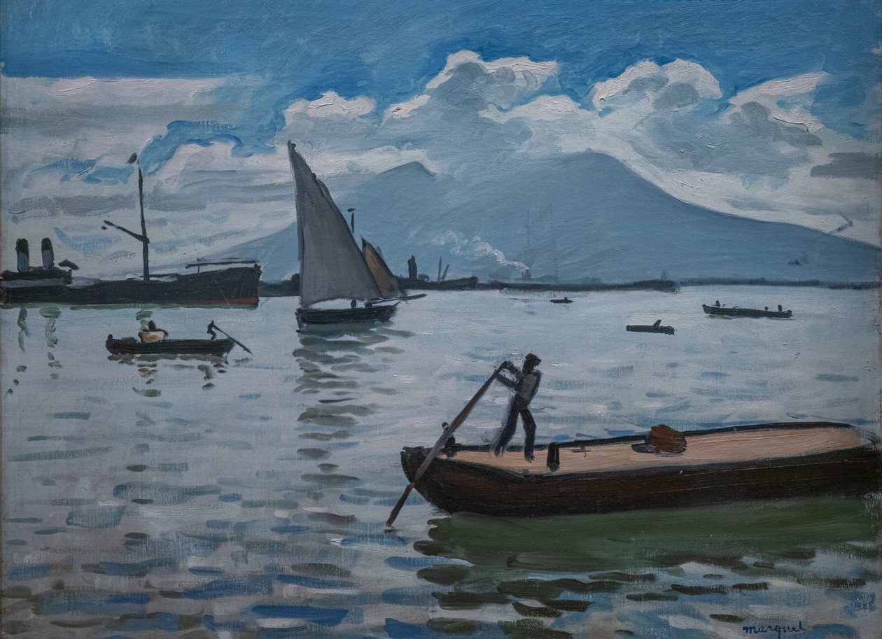 Neapolský záliv od Albert Marquet