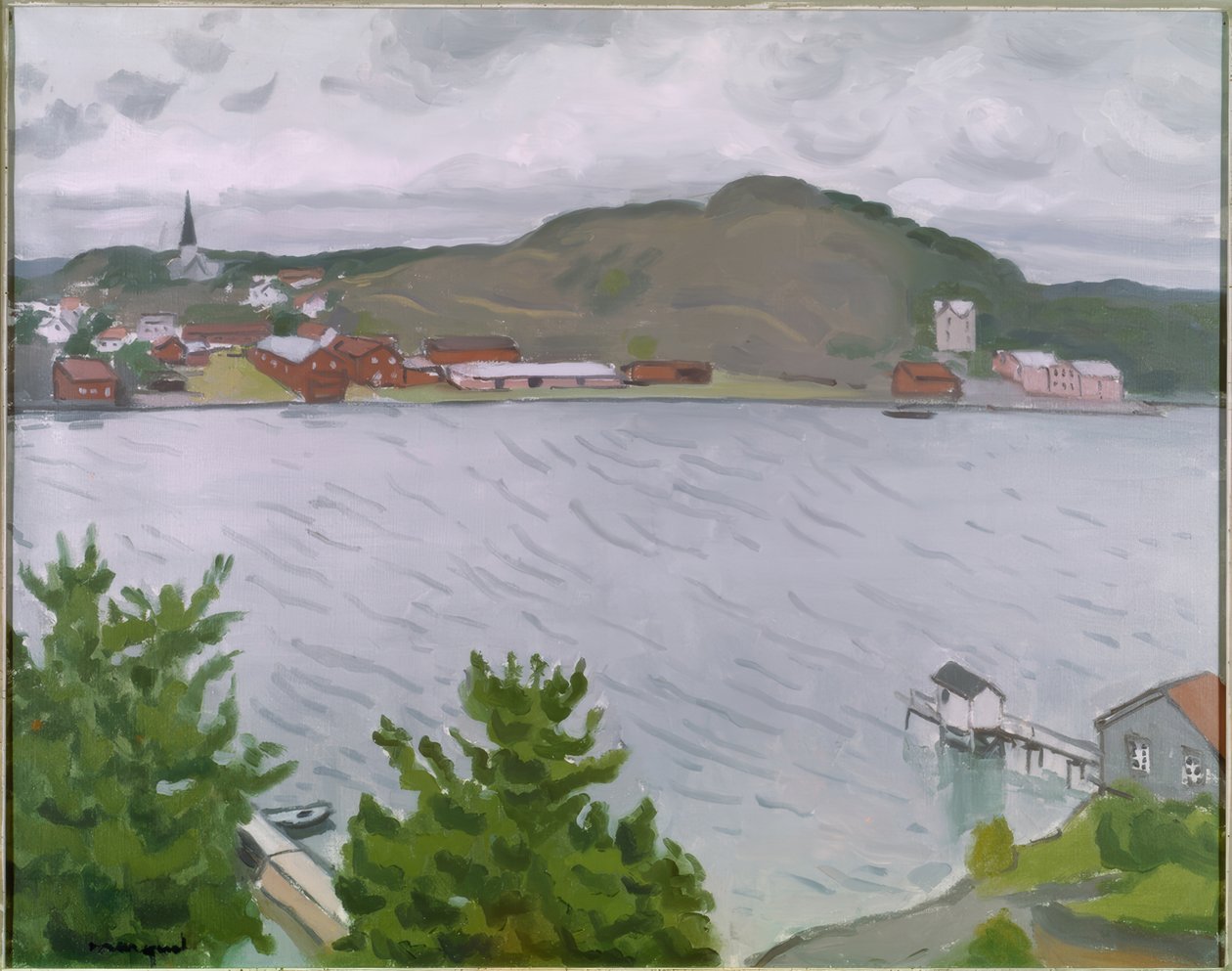 Grimstad, Norsko od Albert Marquet
