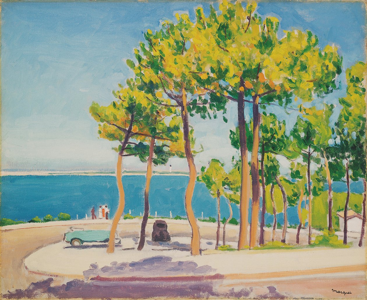 Le Pyla, kruhový objezd od Albert Marquet
